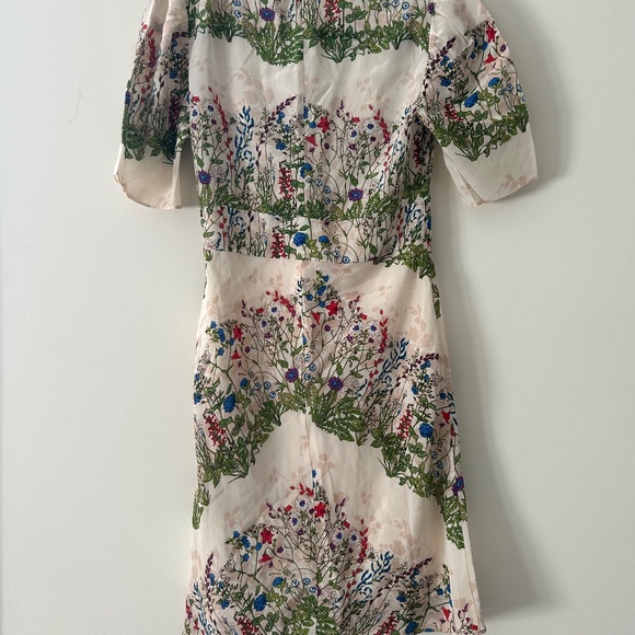 Maje Floral Silk Dress - Picture 2 of 3
